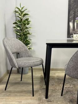 Стул KENNER 179SD черный/серый