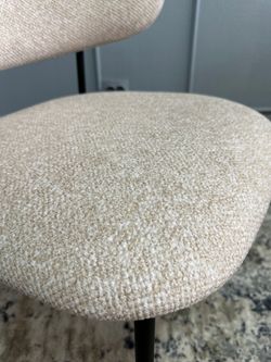 Комплект стульев 2шт KENNER 309SD черный/микробукле бежевый