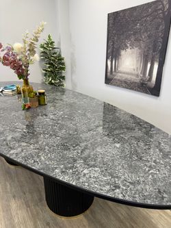 Стол Kenner LD2800, черный/керамика STARRY SKY BLACK