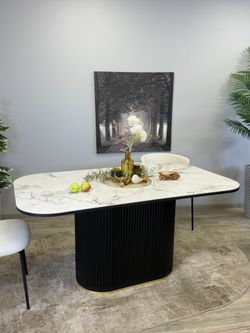 Стол Kenner LDs1600, черный/керамика SHAKESPEARE BLACK