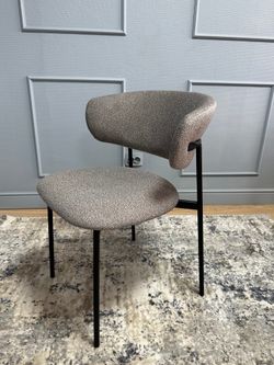 Комплект стульев 2шт KENNER 309SD черный/микробукле капучино