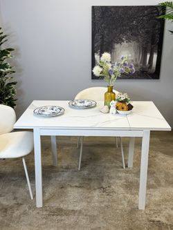 Стол KENNER LK900 белый/керамика GLORIA WHITE