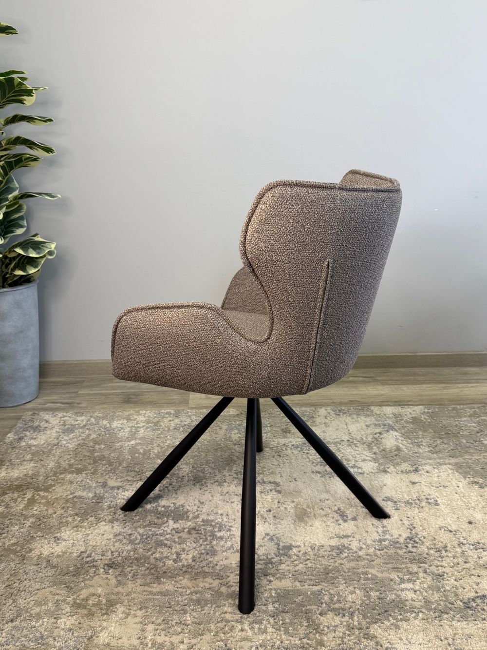 Стул KENNER 311SD черный/капучино