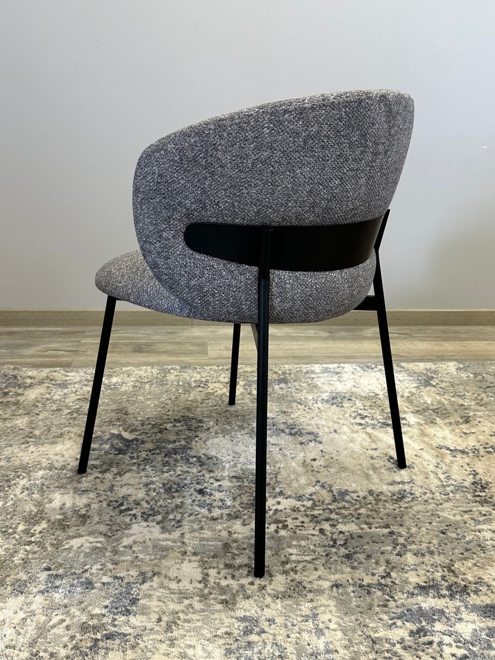 Комплект стульев 2шт KENNER 306SD черный/серый