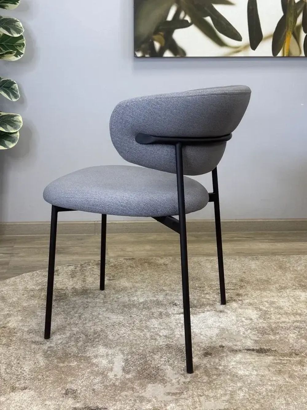 Стул KENNER 309SD черный/серый