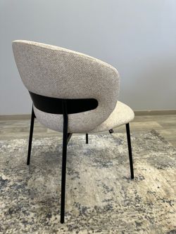 Комплект стульев 2шт KENNER 306SD черный/бежевый