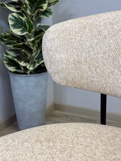 Стул KENNER 309SD черный/бежевый