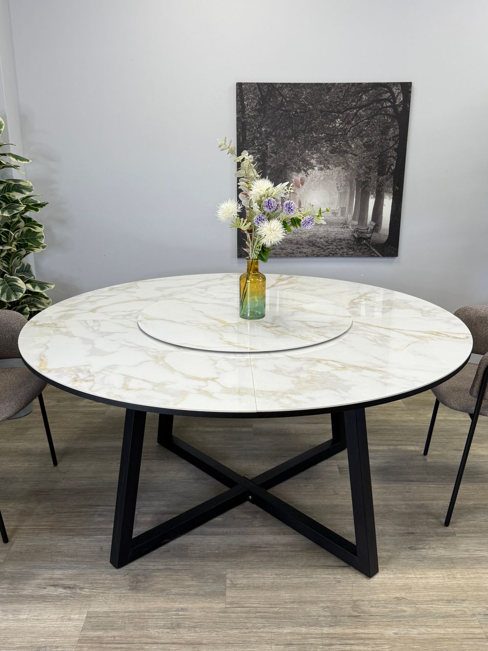 Стол Kenner SK1800, черный/керамика CARLA LARKIN