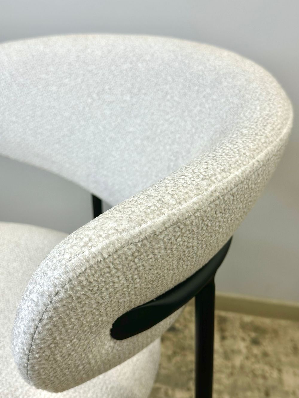 Стул KENNER 309SD ПБ черный/серый