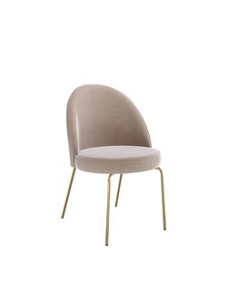 Стул KENNER 176SDs золотой/капучино