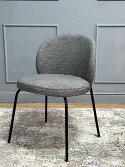 Комплект стульев 2шт KENNER 304SD черный/серый микробукле