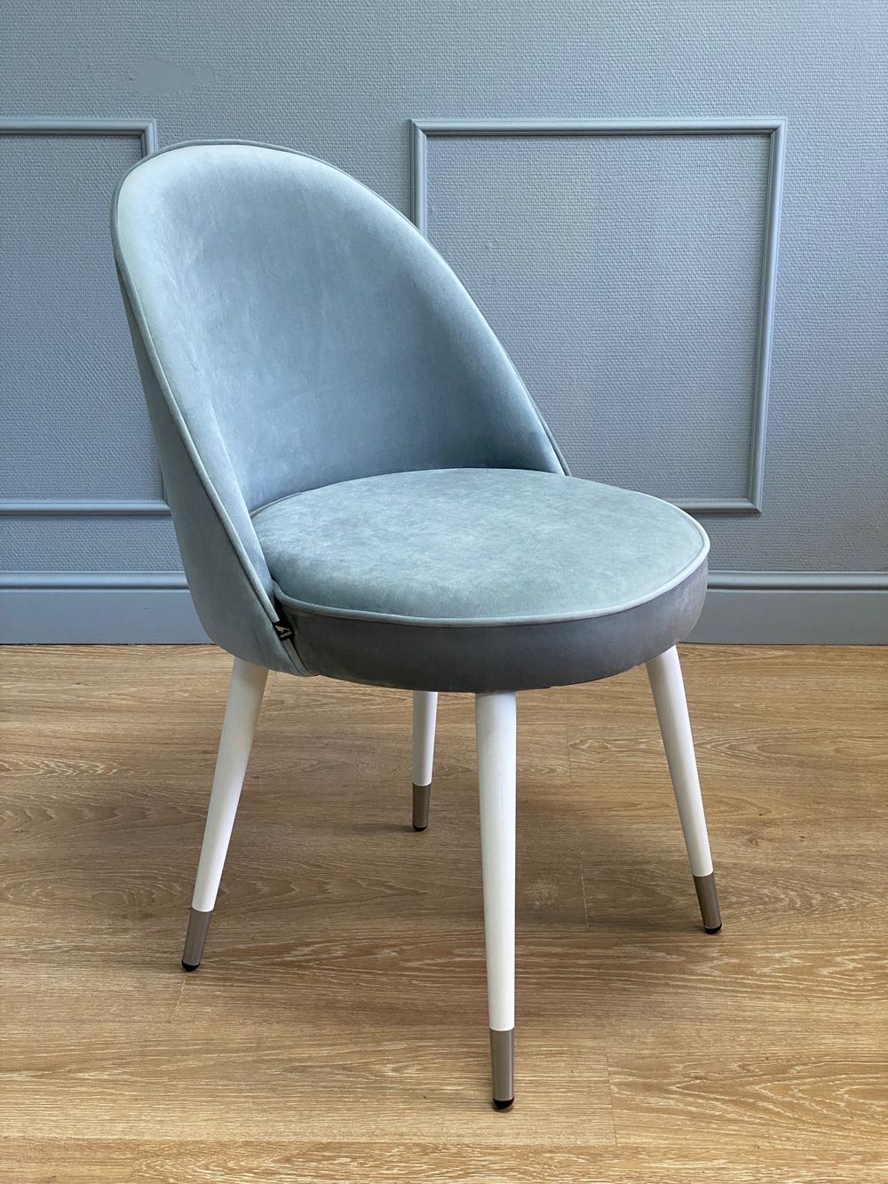 Стул Kenner 176KK белый/бежевый велюр