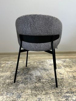 Комплект стульев 2шт KENNER 306SD черный/серый