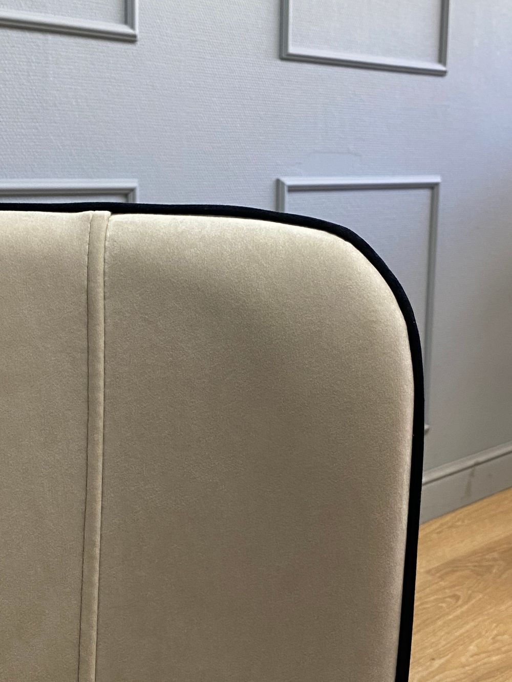 Стул Kenner 177KK белый/бежевый велюр