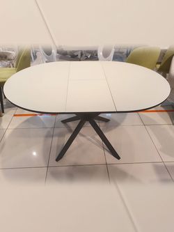 Стол KENNER B1100 венге/стекло крем сатин