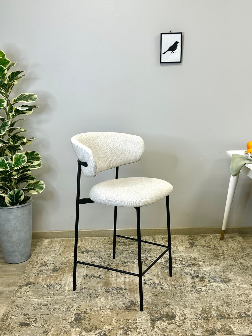 Стул KENNER 309SD ПБ черный/капучино