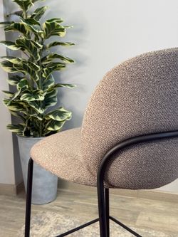 Стул KENNER 307SD ПБ чёрный/капучино