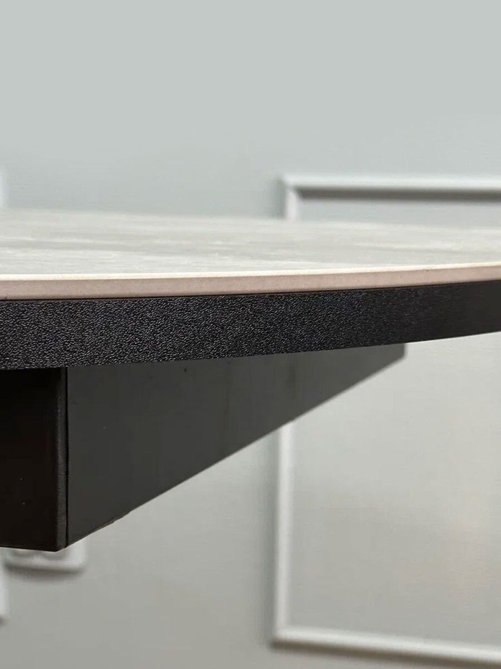 Стол KENNER AR1000 черный/керамика серая