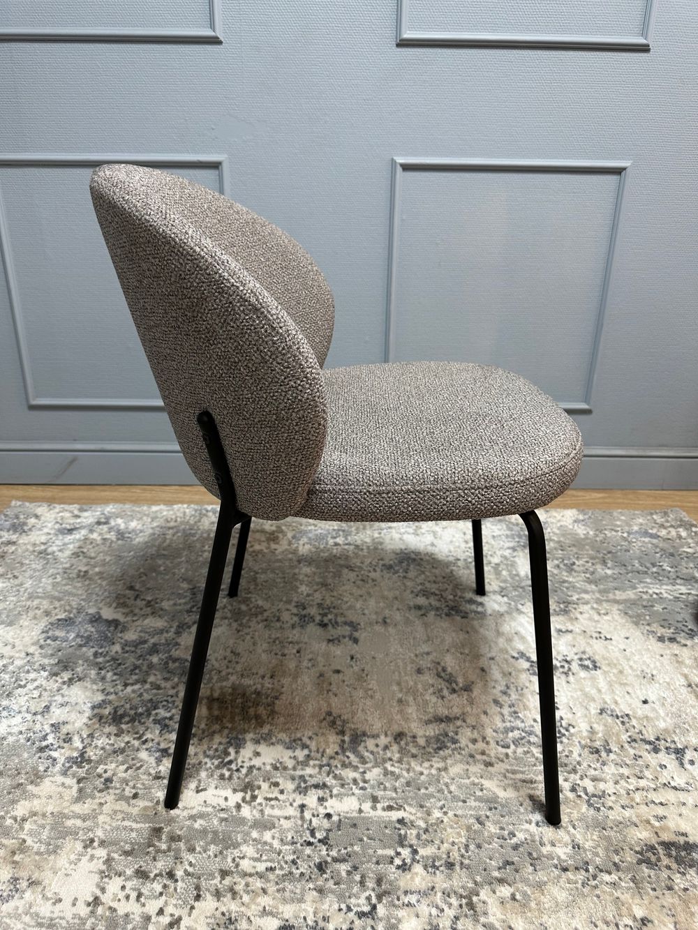 Комплект стульев 2шт KENNER 304SD черный/капучино микробукле