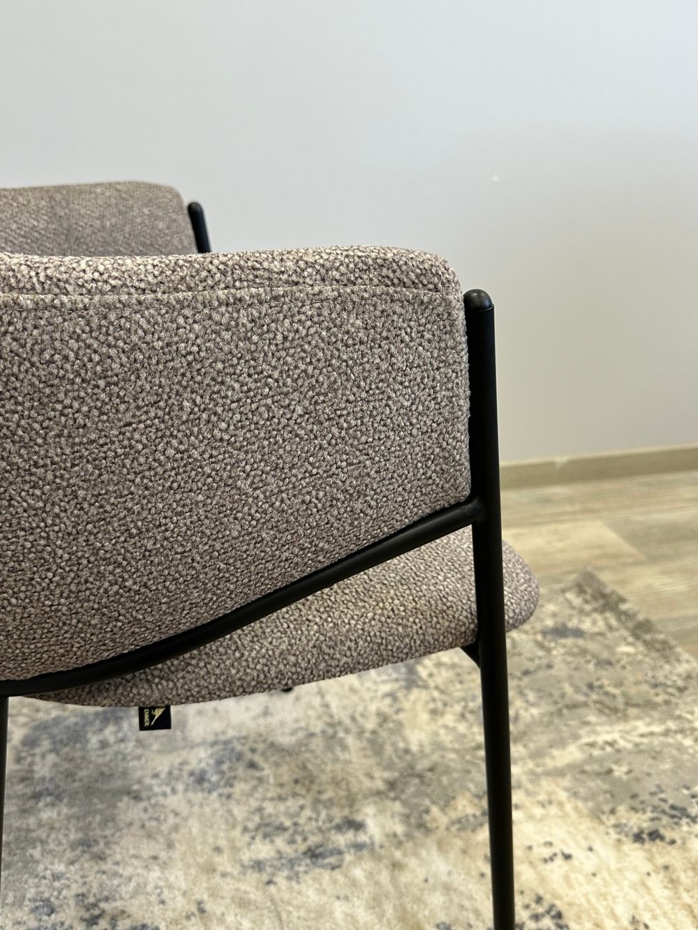 Комплект стульев 2шт KENNER 308SD черный/капучино