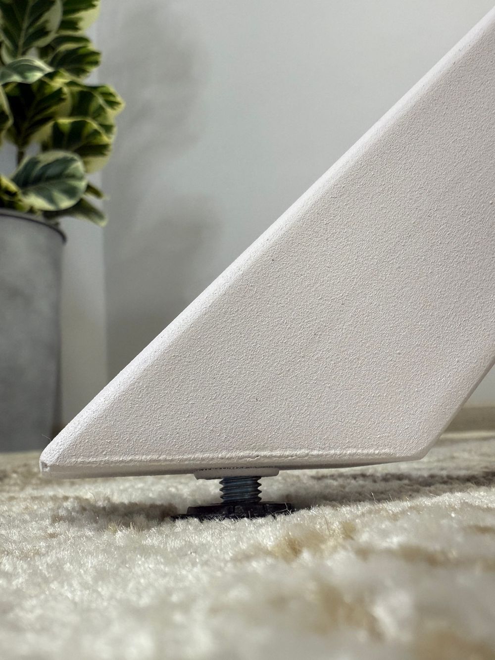 Стол KENNER R1100 белый/стекло белое глянец