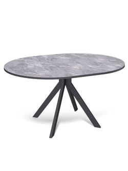 Стол KENNER AR1000 черный/керамика серая