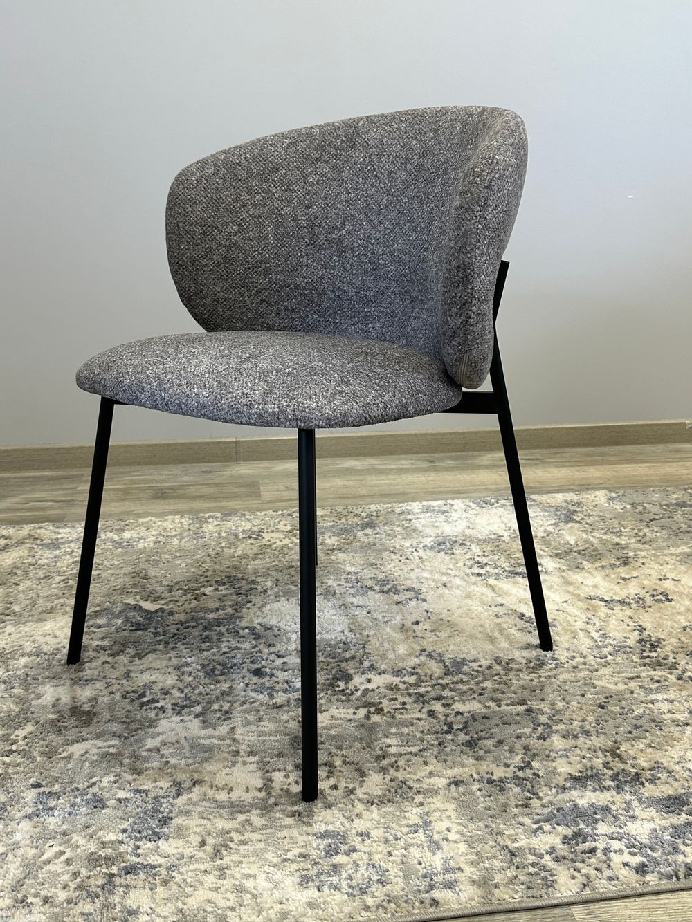 Комплект стульев 2шт KENNER 306SD черный/серый