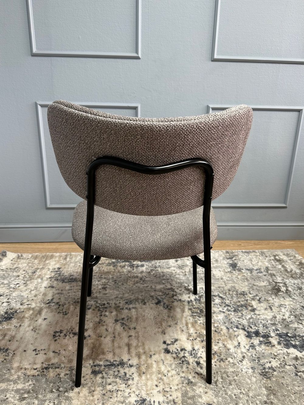 Комплект стульев 2шт KENNER 302SD черный/капучино микробукле