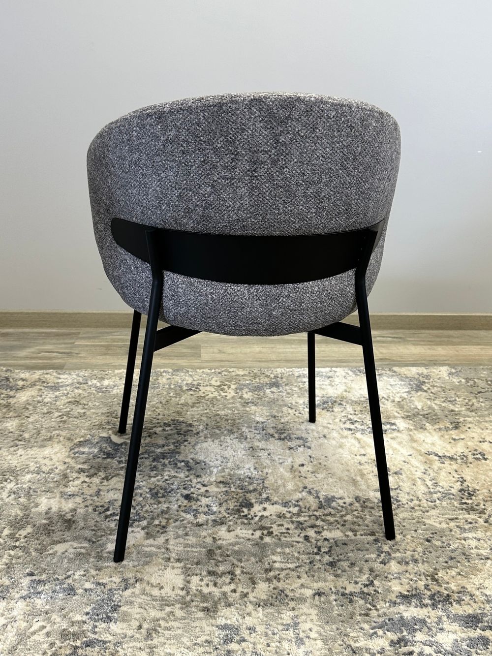 Комплект стульев 2шт KENNER 306SD черный/серый