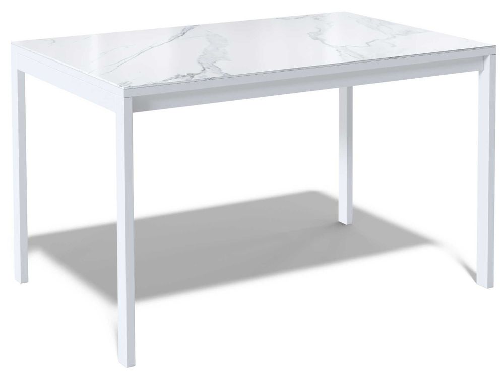 Стол Kenner LK1400, белый/керамика GLORIA WHITE 170190