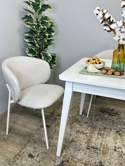 Стол KENNER 900 М белый/стекло белое глянец