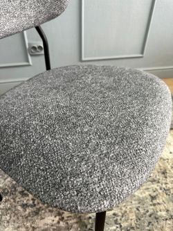 Комплект стульев 2шт KENNER 302SD черный/серый микробукле