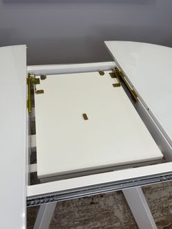 Стол KENNER RL1100 белый/стекло белое глянец