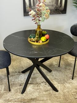 Стол KENNER R1000s черный/керамика черная