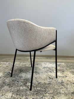 Комплект стульев 2шт KENNER 308SD черный/бежевый