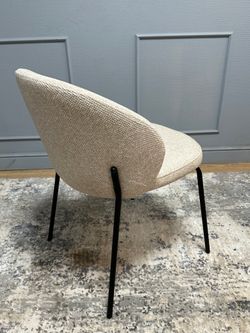 Комплект стульев 2шт KENNER 304SD черный/бежевый микробукле