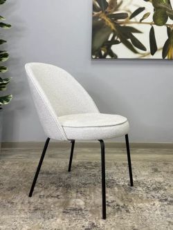 Стул KENNER 176SD черный/серебристый