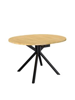 Стол KENNER DO1100 черный/дуб натуральный