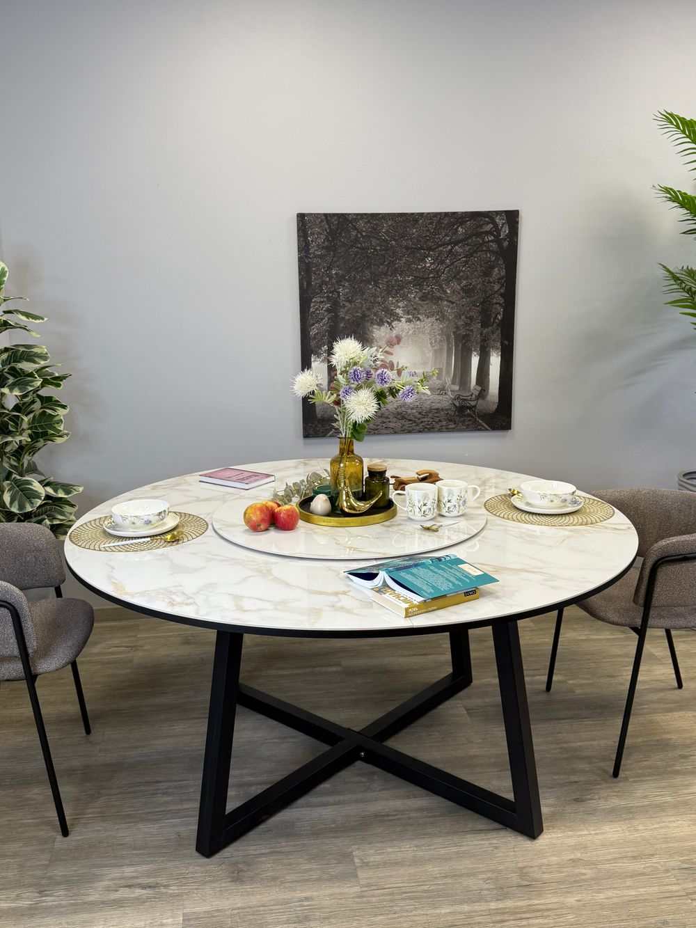 Стол Kenner SK1600, черный/керамика CARLA LARKIN