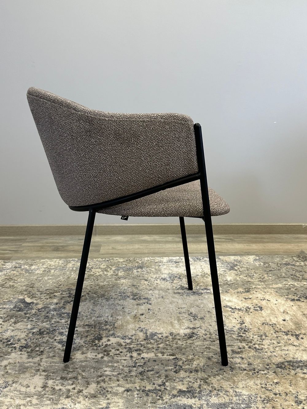 Комплект стульев 2шт KENNER 308SD черный/капучино