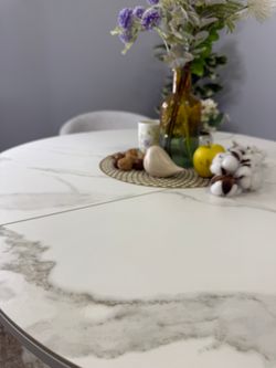 Стол KENNER R1000s белый/керамика белая