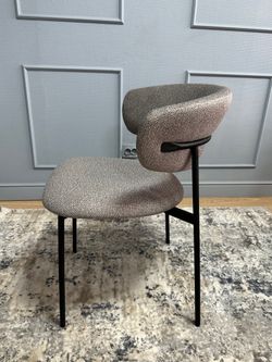 Комплект стульев 2шт KENNER 309SD черный/микробукле капучино