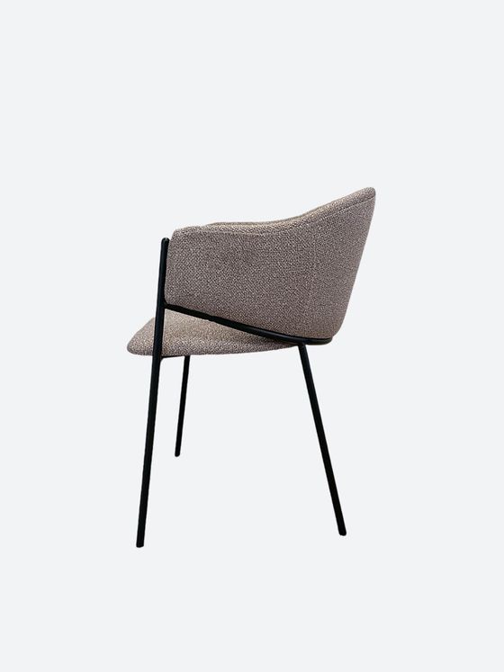 Стул KENNER 308SD черный/капучино