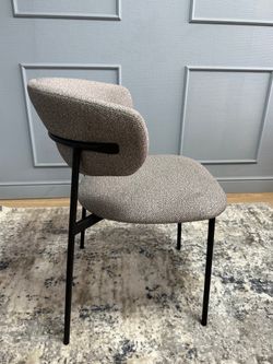 Комплект стульев 2шт KENNER 309SD черный/микробукле капучино