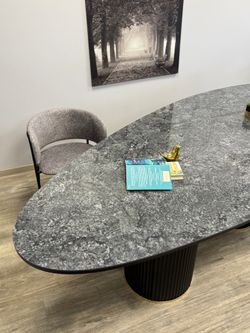 Стол Kenner LD2800, черный/керамика STARRY SKY BLACK