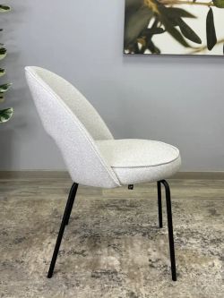 Стул KENNER 179SD черный/серебристый