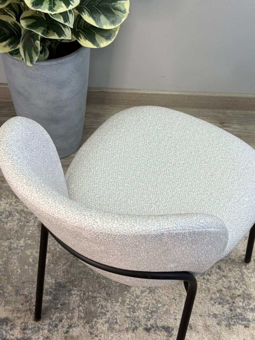 Стул KENNER 307SD черный/серебристый