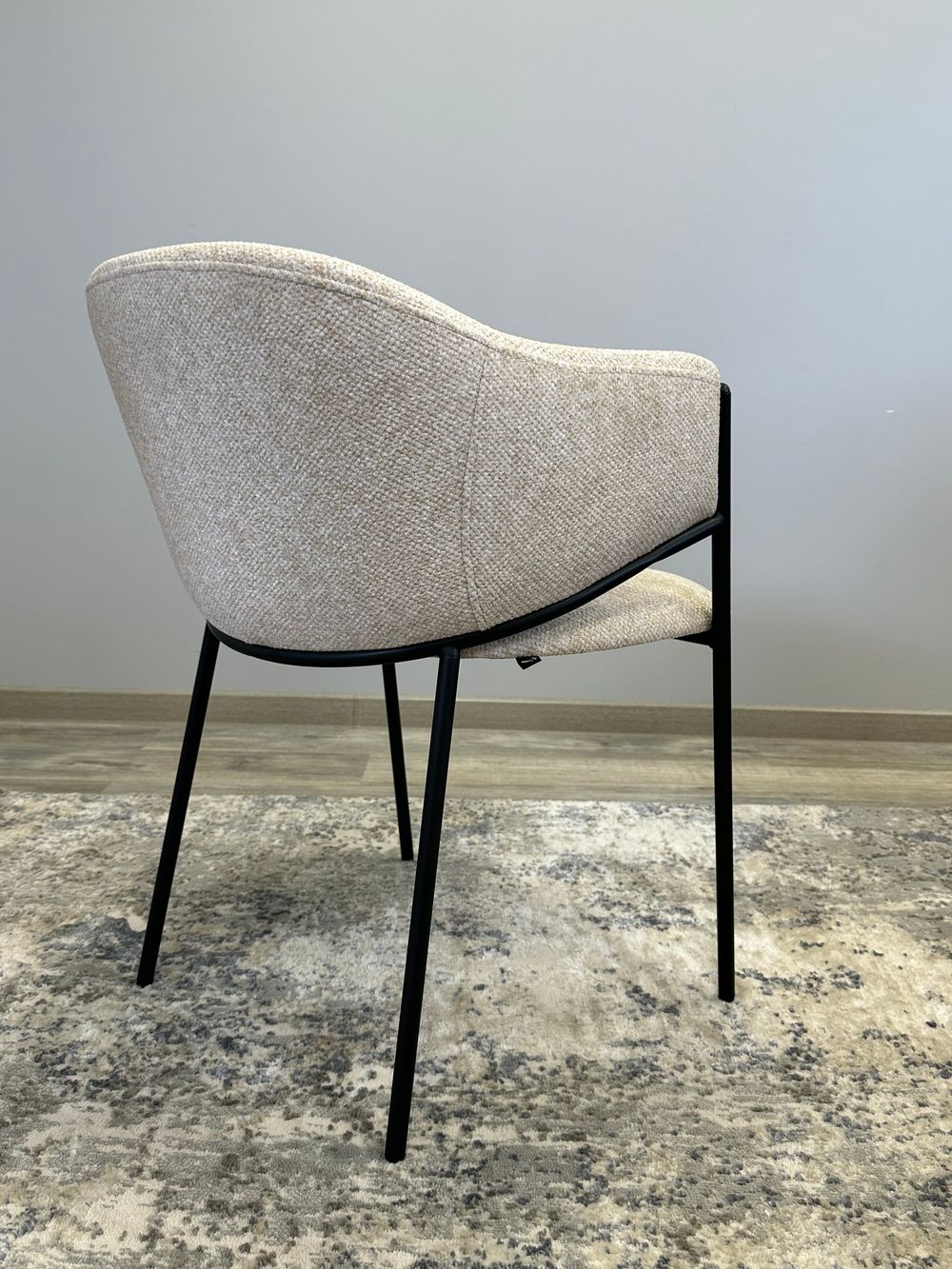 Комплект стульев 2шт KENNER 308SD черный/бежевый