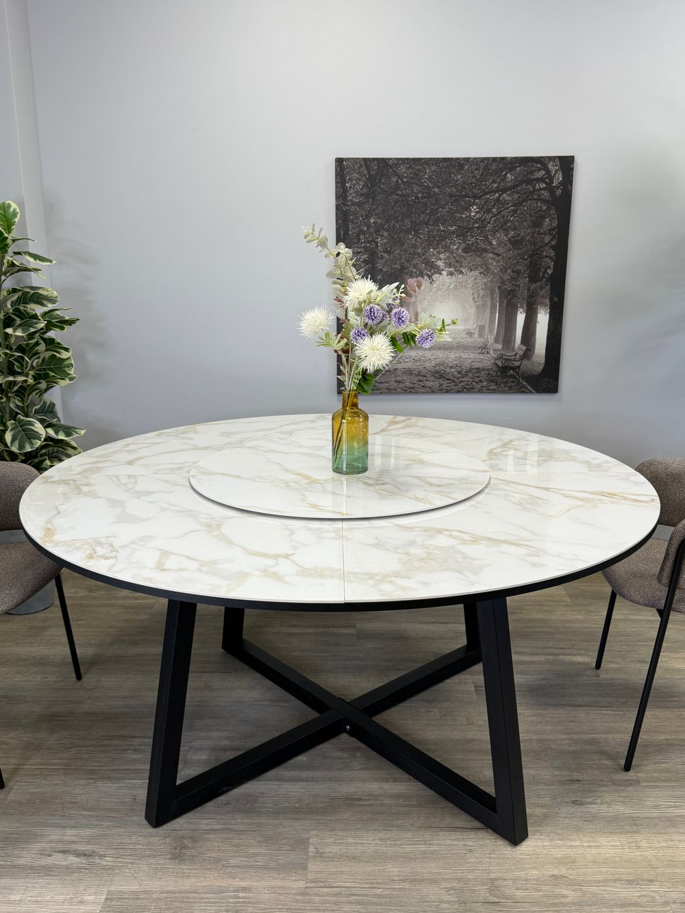 Стол Kenner SK1800, черный/керамика CARLA LARKIN