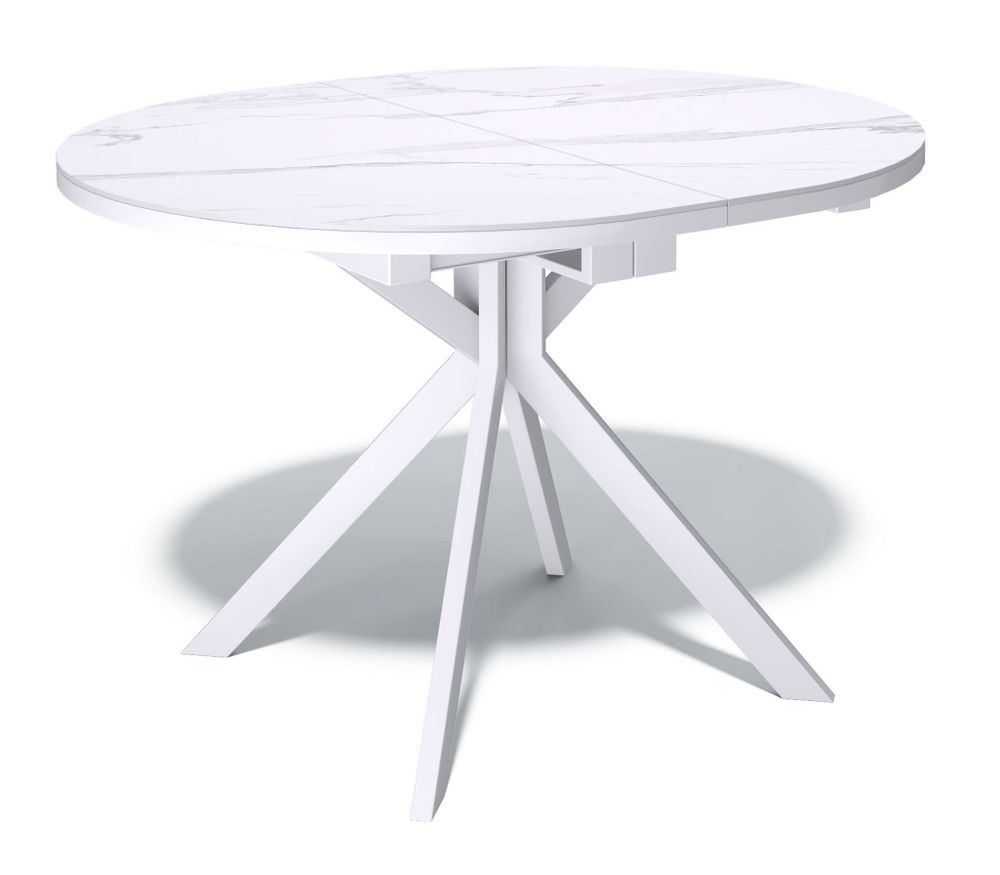 Стол Kenner DO1100, белый/керамика TOP ALPINE WHITE арт.170118